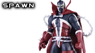 McFarlane Toys SHADOW OF SPAWN Mortal Kombat 11 Action Figure Review [upl. by Goodrow]