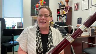 Dr Rebecca Hagen Watson Bassoon 2024 VBODA District VI High School Audition Etude Rotation 2 [upl. by Conover]