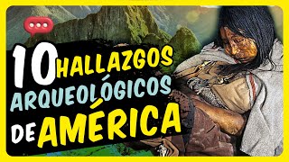 🛑 10 Impactantes DESCUBRIMIENTOS ARQUEOLÓGICOS de AMÉRICA revelados  DOCUMENTAL EN ESPAÑOL [upl. by Akisej]