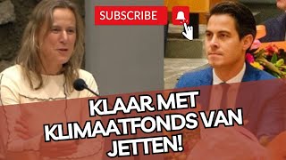 Partijgenoot Omtzigt Postma is KLAAR met het klimaatfonds van Jetten [upl. by Lednor]