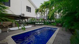 8 Alexandra Court Durack NT [upl. by Etteyafal]