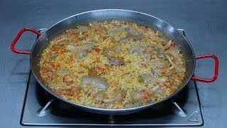 ARROZ DE SETAS EN PAELLA [upl. by Wren]