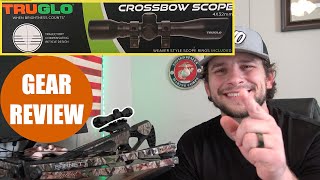 Tru Glo 4x32 Crossbow Scope Review [upl. by Vincentia]