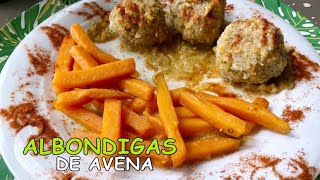 Albóndigas de Avena Deliciosas Fáciles y Veganas ¡Descubre Esta Receta Saludable 🌱🍲 [upl. by Haizek]