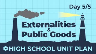 Day 5  Public Goods  Externalities amp Public Goods Unit Plan Walkthrough [upl. by Airdnal]