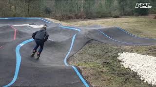 On a testé pour vous  le pumptrack en roller [upl. by Colvin]