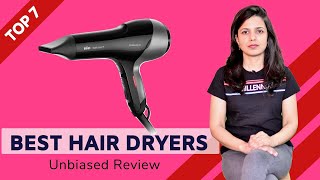 ✅ Top 7 Best Hair Dryers in India With Price  Reviews [upl. by Margarida]