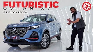 Changan Oshan X7  First Look Review  PakWheels [upl. by Theall]