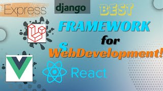 Best framework for Web Development 2024 [upl. by Solorac]