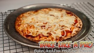 Pita Bread Pizzas Recipe   Another of my quotTime Cheaterquot Meals [upl. by Gapin]