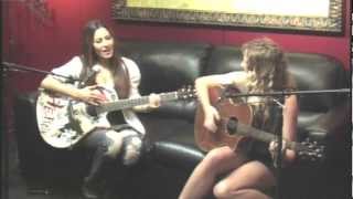 Sixx AM  Skin acoustic cover by Alyssa Suede amp Kerri Kasem [upl. by Leoni]