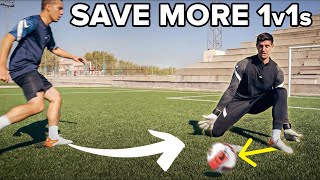 ULTIMATE 1v1 saving goalkeeper tutorial by Courtois [upl. by Lundberg393]