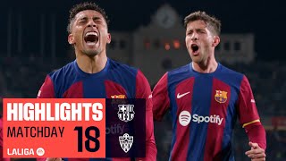 Resumen de FC Barcelona vs UD Almería 32 [upl. by Goldman]