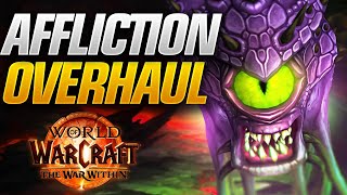 The War Within Affliction Warlock OVERHAUL Siphon Life New Talents and More [upl. by Ayerdna527]