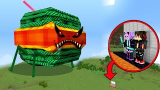 SUTLI BOMB MONSTER VS SAFEST DIWALI DEFENCE  Minecraft [upl. by Ever]