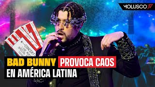 Concert de Bad Bunny provoca caos en America Latina ¿ Quieres boletos  Te decimos como conseguirlas [upl. by Eissert]