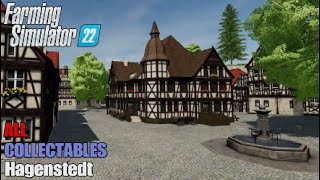 FS22 Hagenstedt  Earn extra money  All 100 Collectables [upl. by Christina]