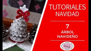 🍀 TUTORIAL DE NAVIDAD 7 ARBOL DE NAVIDAD Amigurumi  Amigurumi Crochet CHRISTMAS TREE [upl. by Lleret]