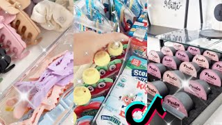 random refill and restock organizing tiktok compilation 🍋🍓🥝 [upl. by Queena]