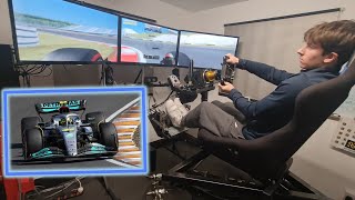 Racing an F1 car at Fuji speedway on a motion simulator [upl. by Sibylle]