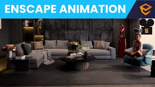 Enscape Animation  Full Walkthrough Tutorial [upl. by Hathcock]