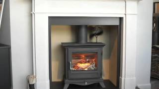 Chesney Beaumont 5KW stove and Devonshire Fireplace [upl. by Aehtrod]