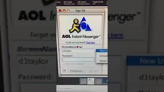 Old AOL Instant Messenger Sounds [upl. by Heiney908]