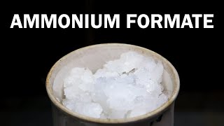 Making Ammonium Formate [upl. by Walrath]