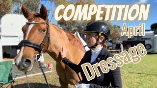 COMPETITION VLOG April DRESSAGE  vlog 44 [upl. by Ketty481]