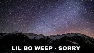 LIL BO WEEP  SORRY  ПЕРЕВОД RUS [upl. by Montague644]