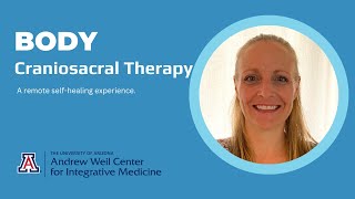 IMmersive A Remote SelfCare Experience  Craniosacral Therapy with Jamie VaughanSignorini [upl. by Venezia]