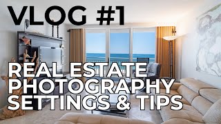 VLOG 1  Sony A7III Real Estate Photography Settings amp Tips [upl. by Ykcul]