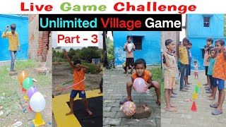 Live Game Challenge 3  Bhoot wala  भूत वाला  Balloon popping and games live p2kipathshala [upl. by Marina]