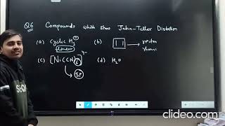 JahnTeller distortion in cyclobutadiene and NiCN64 complex [upl. by Alywt615]