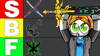 I Ranked EVERY Sword in Blox Fruits [upl. by Mapes340]