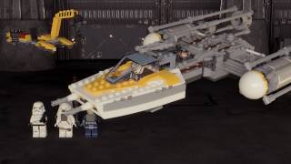 YWing Starfighter  LEGO Star Wars  75172  Product Animation [upl. by Dilaw83]