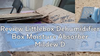 Review Littlebox Dehumidifier Box Moisture Absorber Mildew Drying Agent Deodorizing DesiccantPeny [upl. by Leffen740]