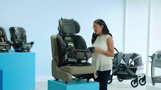 How To Install the Graco® Turn2Me™ 3in1 Car Seat ForwardFacing Using the LATCH System [upl. by Turpin985]