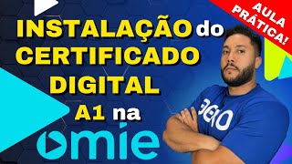 PASSO A PASSO COMO INSTALAR CERTIFICADO DIGITAL A1 NA OMIE [upl. by Tani]