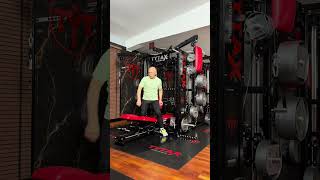 ULTIMATE HOME GYM  Chest training on TYTAX homegym homegymtraining motivational motivation [upl. by Bilicki679]