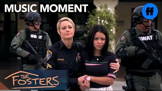 The Fosters  Season 1 Episode 7 Brandon And Callie  Freeform [upl. by Ymmot]