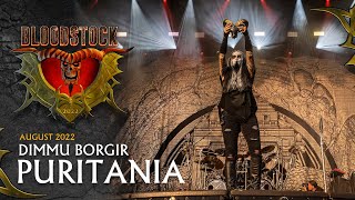 DIMMU BORGIR  Puritania  Live Bloodstock 2022 [upl. by Esbensen]