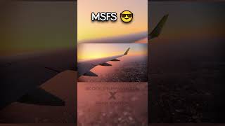 I prefer MSFS 😎✨ Collab CoolPearAviation avgeeks aviation airline planes flight pilot [upl. by Harwill662]