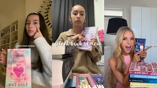 ‘silent book review’ – tiktok compilations   video credits to the vid owners [upl. by Noffihc]