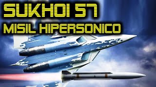 Así son los Nuevos Misiles Hipersónicos del SUKHOI 57 [upl. by Grosberg851]