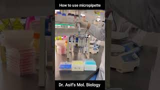 How to use a micropipette [upl. by Abra969]