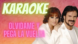 Olvidame y pega la vuelta Karaoke con letra  Pimpinela [upl. by Silyhp]