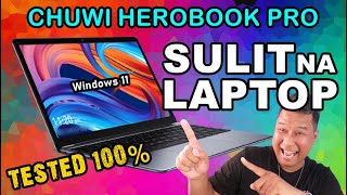 MURA NA PREMIUM LOOK PA  CHUWI HEROBOOK PRO WINDOWS 11 LAPTOP [upl. by Nort]