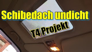 T4 Schiebedach undicht [upl. by Leelahk]