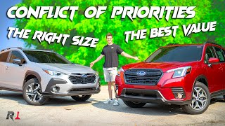 The 2024 Subaru Crosstrek is a Worse Value than the Forester And it Doesn’t Matter [upl. by Lliw]